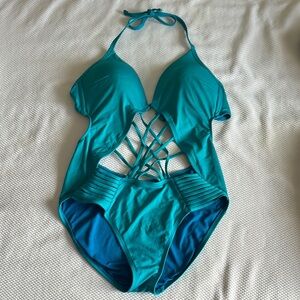 Kenneth Cole one piece swim suit